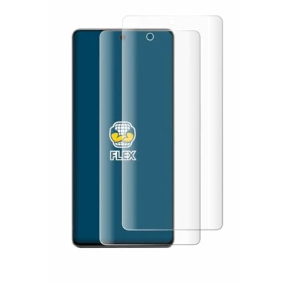 Abbildung von BROTECT 2 Stück Full Cover Schutzfolie für Google Pixel 7 Pro Screen Displayschutz Folie [3D Curved, Anti Fingerprint, Kristall Klar]