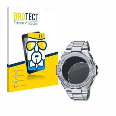 Abbildung von BROTECT Schutzglas für Casio G Shock GST B500D 1A Schutzfolie Panzer Folie Glas [Extrem Kratzfest 9H, Anti Fingerprint, Ultra Transparent]