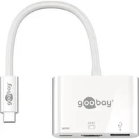 Abbildung von Goobay USB Verteiler C Multiport Adapter HDMI / Buchsen (5 Gbit/s Übertragungsrate, 4K @ 30 Hz), Anschlüsse 1x A