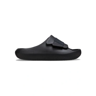 Abbildung von Crocs Mellow LUXE Recovery Pantolette flach, Größe: 38 39, Black Schuhe
