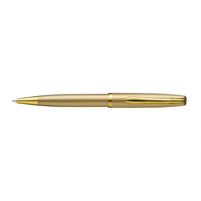 Abbildung von Pelikan Kugelschreiber Jazz Noble, Gold, für Rechtshänder und Linkshänder, eleganter Metall im Geschenketui, 821766