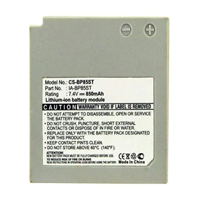 Abbildung von Amsahr Digital Replacement Camera and Camcorder Battery for Samsung IA BP85ST, SC MX10P