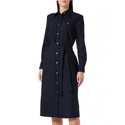 Abbildung von Seidensticker Damen Kleid Fashion Regular Fit tailliert Langarm