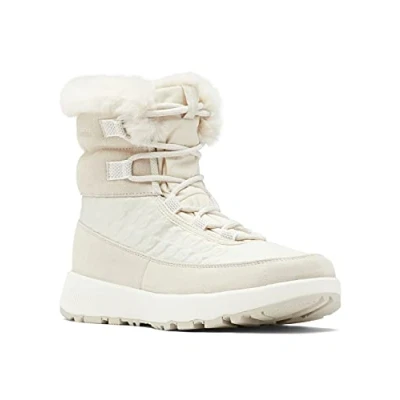 Abbildung von Columbia SLOPESIDE PEAK LUXE Snowboot/Winterstiefel, Damen, Größe: 38.5, Dark stone/sea salt Schuhe