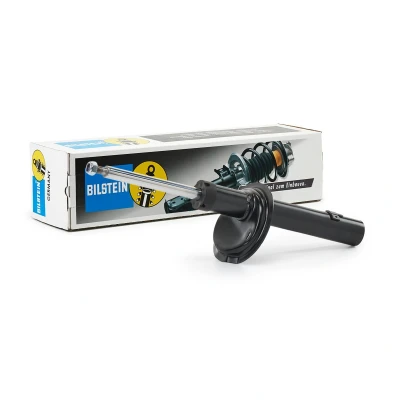 Abbildung von BILSTEIN B4 OE Replacement 22 040916 Stoßdämpfer Vorderachse Gasdruck Zweirohr Federbein unten Platte, oben Stift PEUGEOT: 205 II Schrägheck