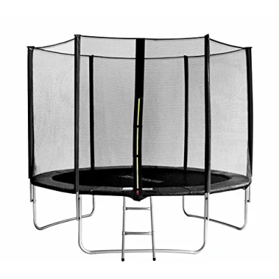 Abbildung von SixBros. Gartentrampolin Schwarz 3,05M 10FT TS305/1933