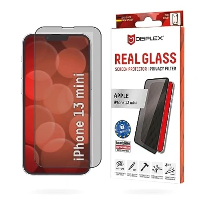 Abbildung von Apple iPhone 13 Mini Panzerglas Displex Real Privacy Glass FC Displayschutz aus gehärtetem Glas für das