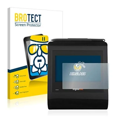 Abbildung von BROTECT Schutzglas für Signotec Signature Pad Gamma Schutzfolie Panzer Folie Glas [Extrem Kratzfest 9H, Anti Fingerprint, Ultra Transparent]