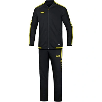 Abbildung von JAKO Herren Präsentationsanzug Striker 2.0, schwarz/neongelb, 3XL, M9519