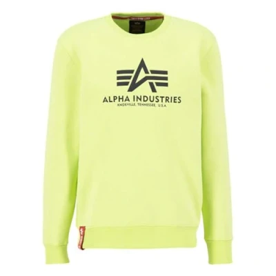 Abbildung von Alpha Industries Sweatshirt, Herren, Größe: Large, Hornet green