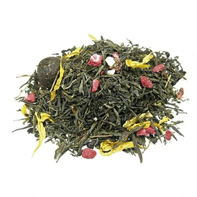 Abbildung von Grüner Tee Die 8 Schätze des Shaolin (aromatisiert Erdbeer Ananas) 1kg