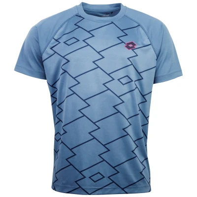 Abbildung von Lotto Training Tshirt print, Herren, Größe: Large, Coronet blue