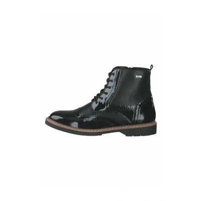 Abbildung von s.Oliver Cowboy/Bikerstiefelette, Damen, Größe: 38, Black comb Schuhe
