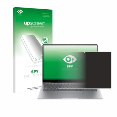 Abbildung von upscreen Anti Spy Blickschutzfolie für HP OmniBook X AI PC 14 Privacy Screen Displayschutz Folie [Sichtschutz, Blaulichtfilter]
