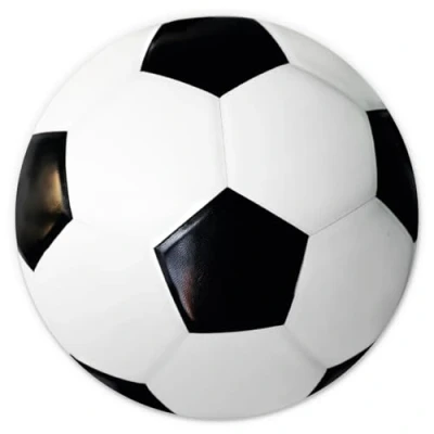 Abbildung von younikat Mauspad mit Fußball Motiv I Ø 22 cm rund Mousepad in Standard Größe rutschfest dv_1464