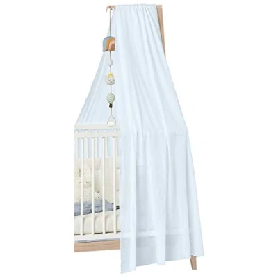 Abbildung von dusty blue Himmel für Linea Babybett und Luna OHNE Himmelgestell