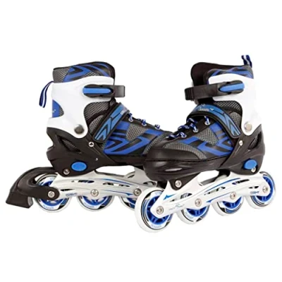 Abbildung von Kids Globe Inlineskates Street Rider Inliner rosa/grau, verstellbar