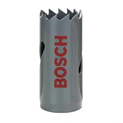 Abbildung von Bosch Accessories Professional 1x Lochsäge HSS Bimetall für Standardadapter (für Metall, Aluminium, rostfreiem Edelstahl, Kunststoffen und Holz, Ø 22 mm, Zubehör Bohrmaschine)