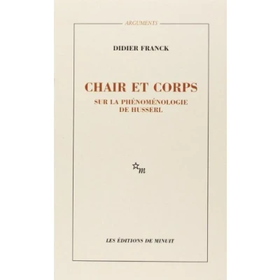 Abbildung von Chair et corps : sur la phénoménologie de Husserl
