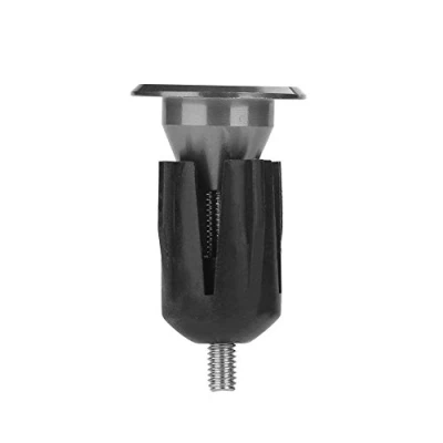 Abbildung von Lenker Endkappen Fahrrad Endstopfen Kappen Aluminiumlegierung Stecker für Mountainbike Rennrad Lenker(Titan)