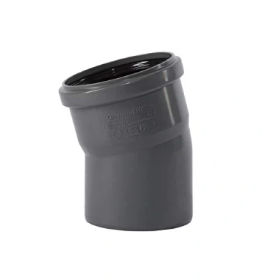 Abbildung von Ostendorf HTsafe Bogen 15 Grad DN 90 mm HT Rohr