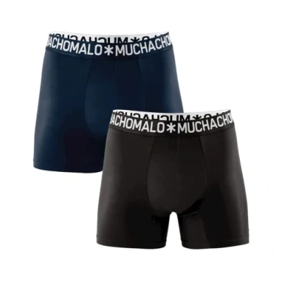 Abbildung von Muchachomalo Herren Men Boxershorts 2 Pack Cotton Solid
