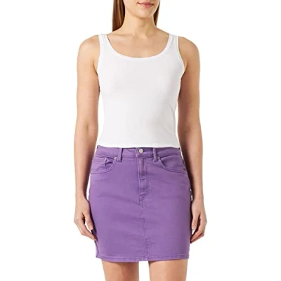 Abbildung von JJXX Hazel Minirock, Damen, Größe: XS, Royal lilac