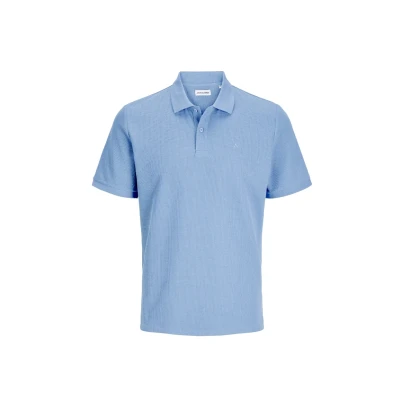 Abbildung von JACK &amp; JONES Herren Jjeaustin Polo Ss Noos, Chambray Blue, S EU
