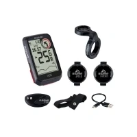 Abbildung von GPS Fahrradcomputer Sigma ROX 4.0 HR + CADENCE Set Mit Overclamp Butler Lenkerhalterung Schwarz