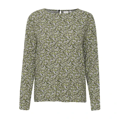 Abbildung von ICHI Ihvera LS Bluse, Damen, Größe: 40, Weeping willow