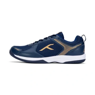 Abbildung von hundred Non Marking Professional Badminton Schuhe Badmintonschuh (Inhalt des Pakets: 1 Paar Schuhe, Gummisohle, indoor Badminton) Suitable for tennis/squash/table tennis/basketball &amp; padel
