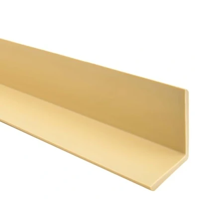 Abbildung von Quest Winkelprofil 27x27mm Kantenschutzwinkel Winkelleiste Eckenschutz PVC Kunststoff Ohne Klebeband 180cm, Creme