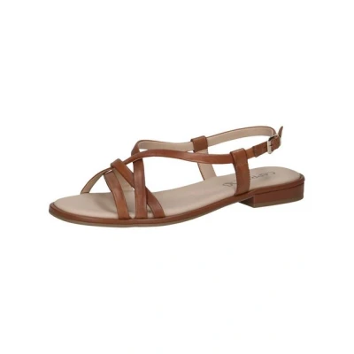 Abbildung von Caprice Riemensandalette, Damen, Größe: 39, Cognac nappa Schuhe