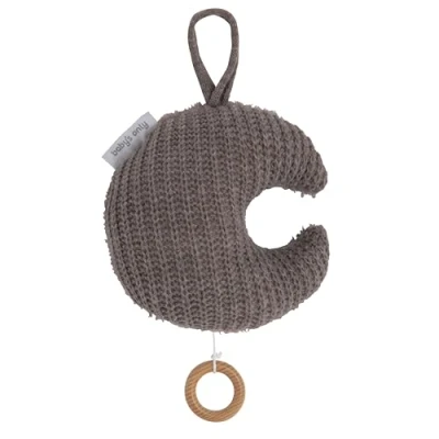 Abbildung von Baby&#039;s Only Mondförmige Spieluhr fur Babyzimmer Schlaf, Kindlein, schlaf für Jungen und Mädchen Hazel Brown