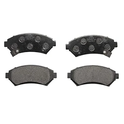 Abbildung von BOSCH 0 986 424 466 Bremsbelagsatz Low Metallic mit akustischer Verschleißwarnung Anti Quietsch Blech CADILLAC: Seville V, OPEL: Sintra