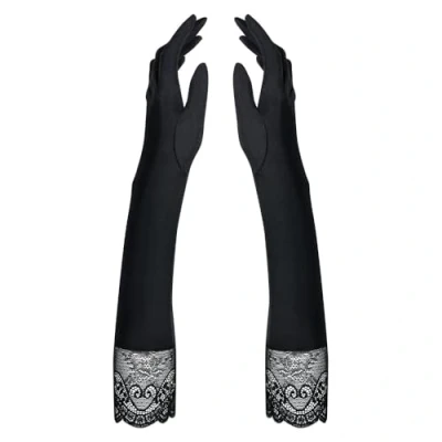 Abbildung von Handschuhe „Miamor“ aus Stretch Satin