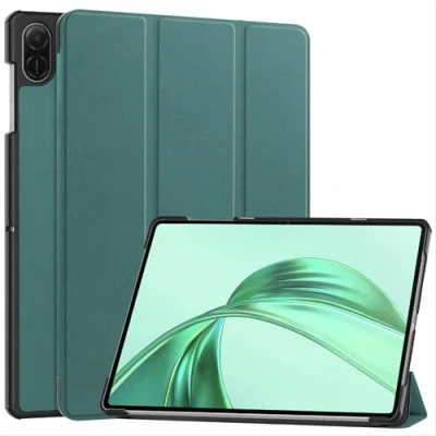 Abbildung von GIOPUEY Hülle Kompatibel mit Honor Pad X8A, Flip Case [Bracket Funktion] 360 Schutz Grün