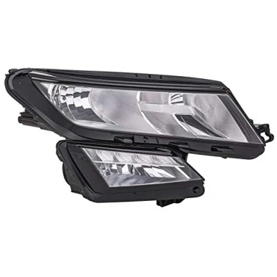 Abbildung von HELLA 1LF 012 669 121 Scheinwerfer rechts PWY24W, W5W, H7/H7, H8 Halogen für Linksverkehr SKODA: Kodiaq (NS7) 1.4 TSI, TSI 4x4, 2.0 4x4