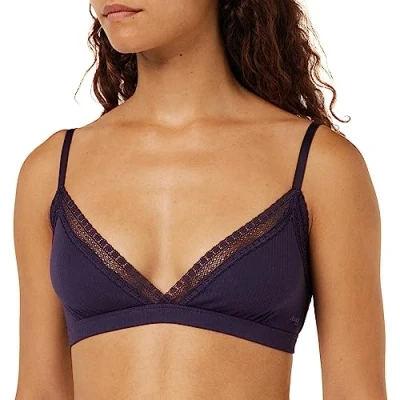 Abbildung von Sloggi GO Bralette Triangel BH, Damen, Größe: 85B/C. 90A, Blueberry