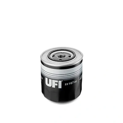 Abbildung von UFI 23.167.00 Ölfilter 3/4 16 UNF mit einem Rücklaufsperrventil Anschraubfilter VOLKSWAGEN: Transporter 4 Bus, Kastenwagen