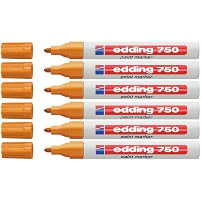 Abbildung von edding 750 Lackmarker 2.0 4.0 mm Orange