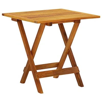 Abbildung von vidaXL Gartentisch Bistrotisch 46x46x47 cm Massivholz Akazie (1 St)