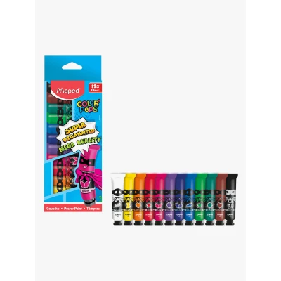 Abbildung von Maped Gouachefarben 12 ml 10er Pack