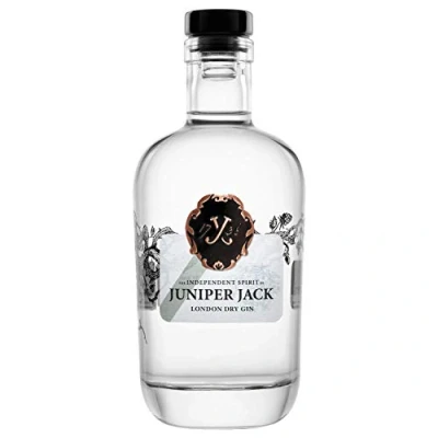 Abbildung von JUNIPER JACK Gin 0,5 l Flasche 46,5% vol. Alk. London Dry mit kräftigem Wacholder Aroma handcrafted