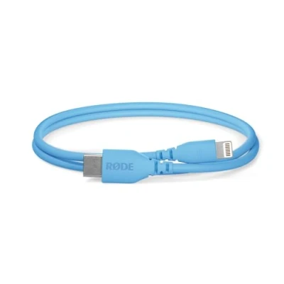 Abbildung von RØDE SC21 USB C auf Lightning Kabel (30 cm, Blau)