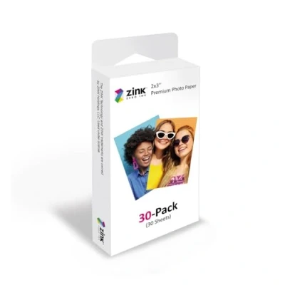 Abbildung von Agfa Photo 30er Pack Zink Papers Selbstklebend 75x50mm Hochwertige Sofortdrucke, lebendige Farben und keine Tinte erforderlich