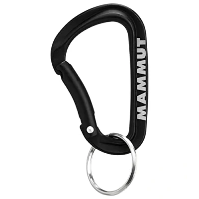 Abbildung von Mammut Mini Carabiner Workhorse Keylock L Black