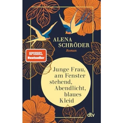 Abbildung von Junge Frau, am Fenster stehend, Abendlicht, blaues Kleid: 2 CDs