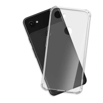 Abbildung von mtb more energy® Case Soft Armor kompatibel mit Google Pixel 3a XL (6.0&#039;&#039;) Anti Shock Verstärkung 1,5mm TPU Schutz Hülle Cover Tasche Handyhülle