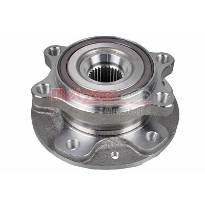 Abbildung von METZGER WM 7094 Radlagersatz mit Radnabe, integriertem magnetischen Sensorring 136 RENAULT: Talisman Limousine, Kadjar, Megane 4 Grandtour